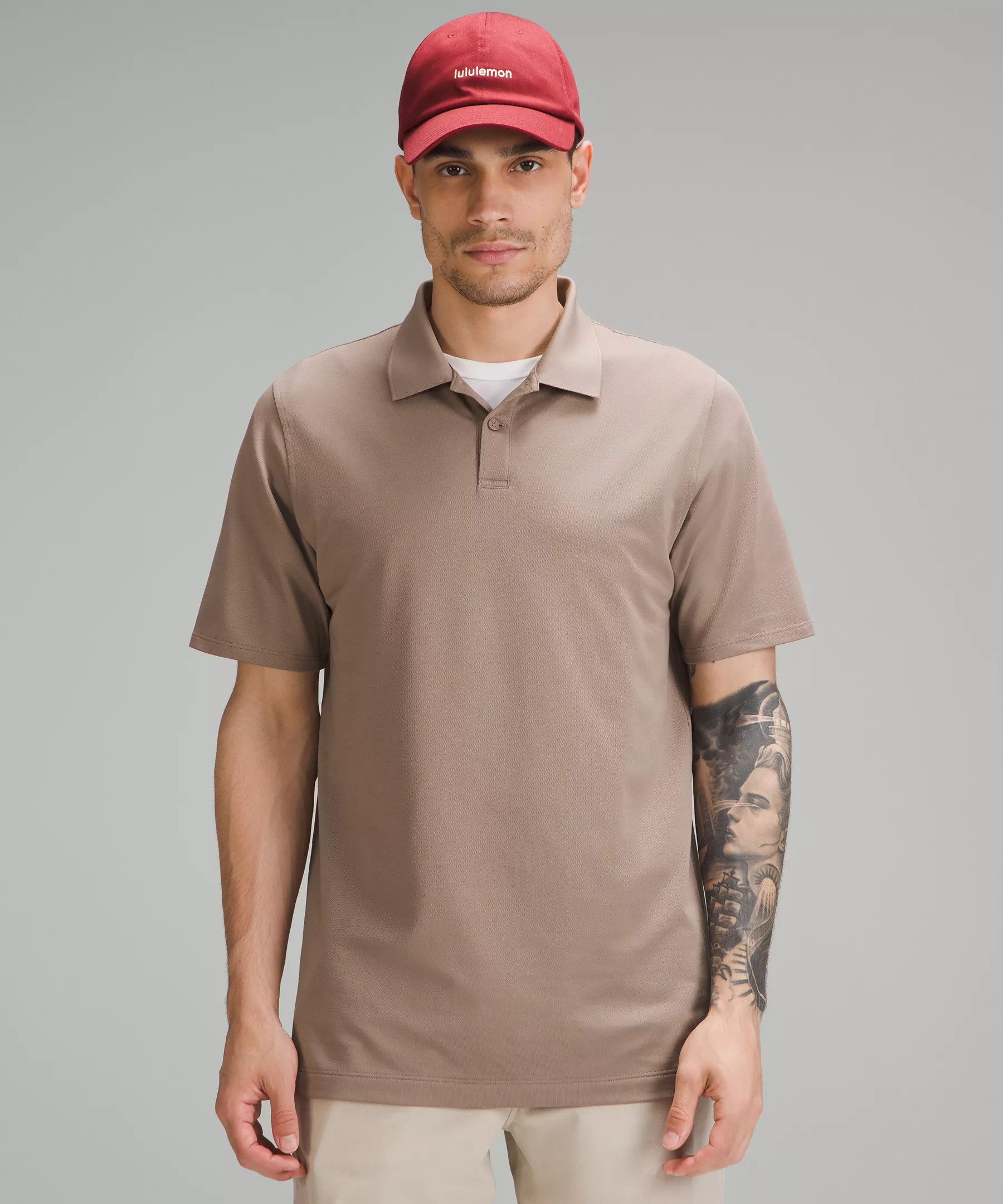 Classic-Fit Pique Short-Sleeve Polo Shirt | Men's Short Sleeve Shirts & Tee's | lululemon | Lululemon (US)