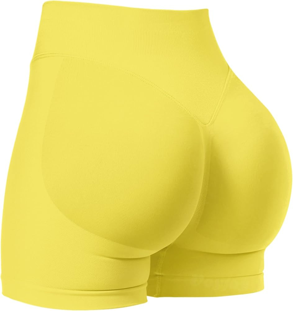 VOYJOY Women Workout Impact Shorts 2.5"/ 3.6"/ 4.5"/ 6" Scrunch Butt Lifting Gym Seamless Booty B... | Amazon (US)