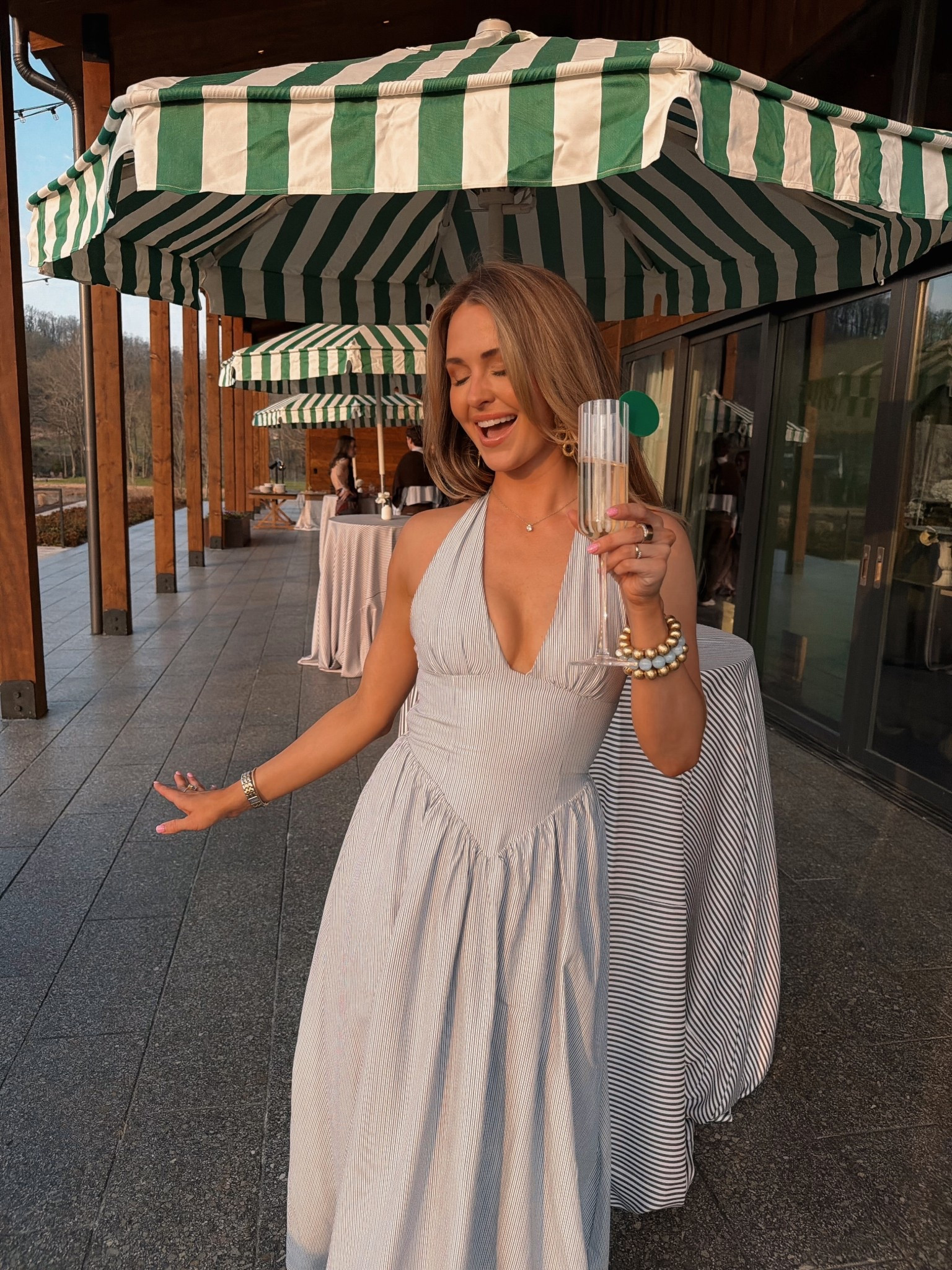 the cutest striped maxi from revolve. it’s giving nautical vibes for an east coast summer and i looove it🦞🌊🤍

#LTKTravel #LTKU #LTKootd