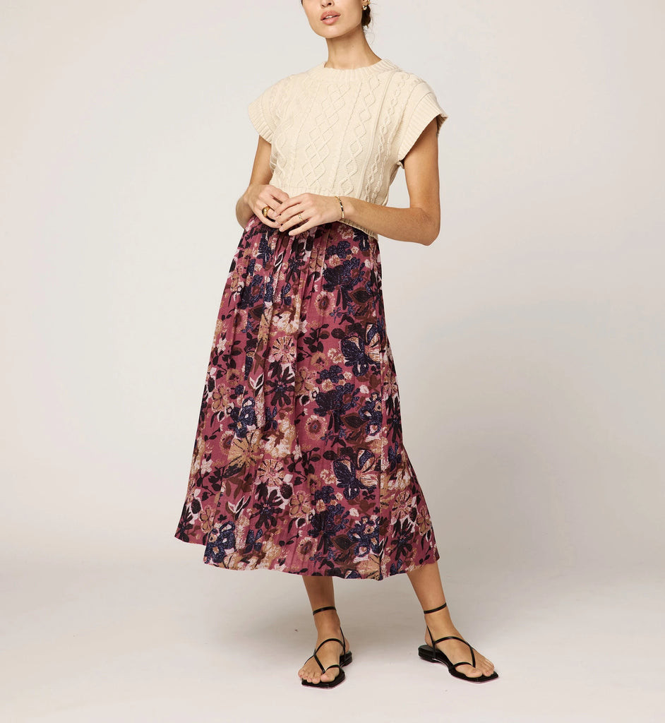 Radha Ankle Skirt | Bergamo | Cleobella