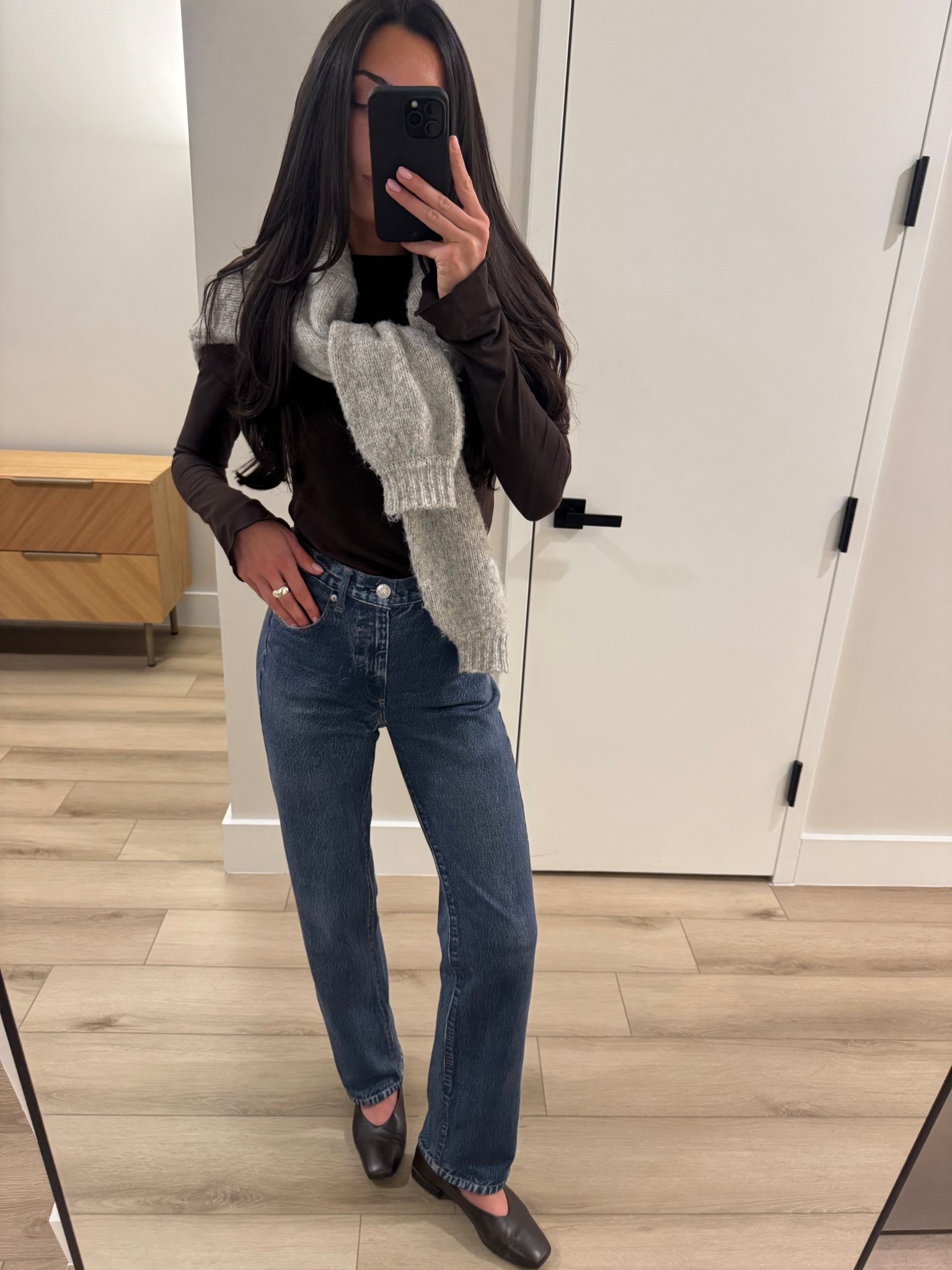 Still not over the magic of sweatpant jeans 