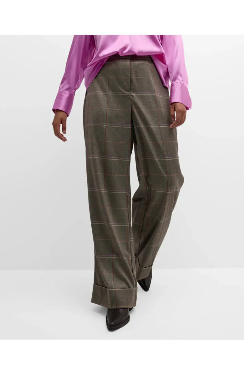 Gabriella Rossetti Bianca Herringbone Plaid Pant | Nordstrom | Nordstrom