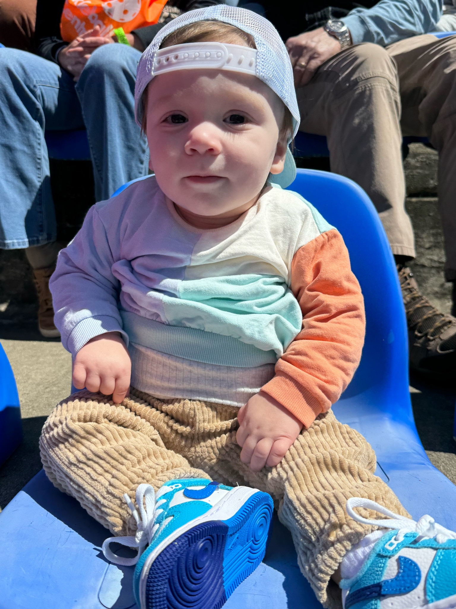 This little corduroy pants are the cutest on a toddler!!! Snag them on sale for next fall!!! His sweatshirt is sold out but I linked similar color blocked ones and they are super budget friendly! 

#LTKbaby #LTKkids #LTKfamily