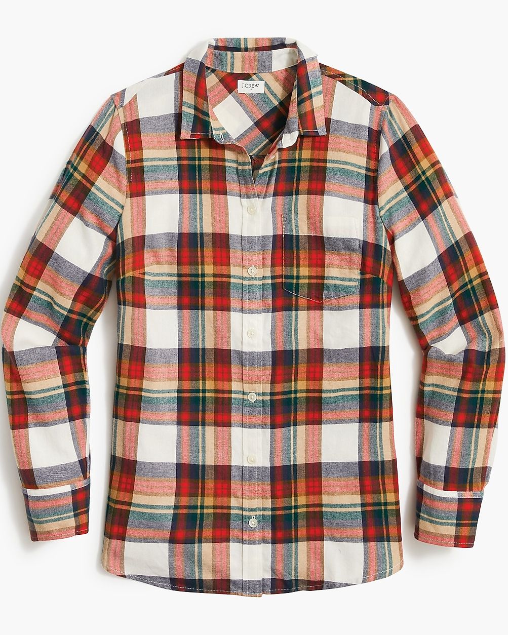 Plaid flannel shirt | J.Crew Factory