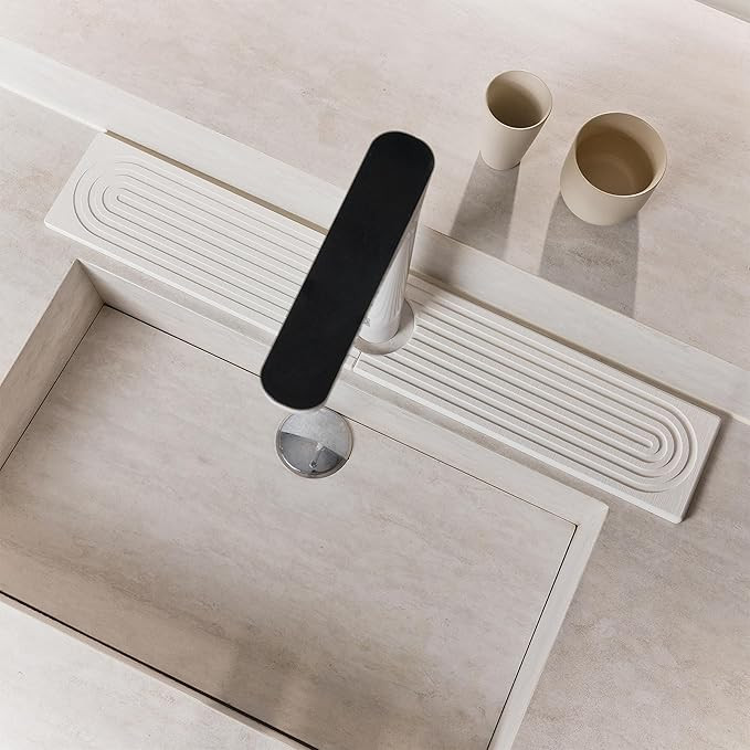 Stone Faucet Mat for Kitchen Sink, Quick Drying Mats, Water Absorbing Guard & Sink Protectors, Di... | Amazon (US)