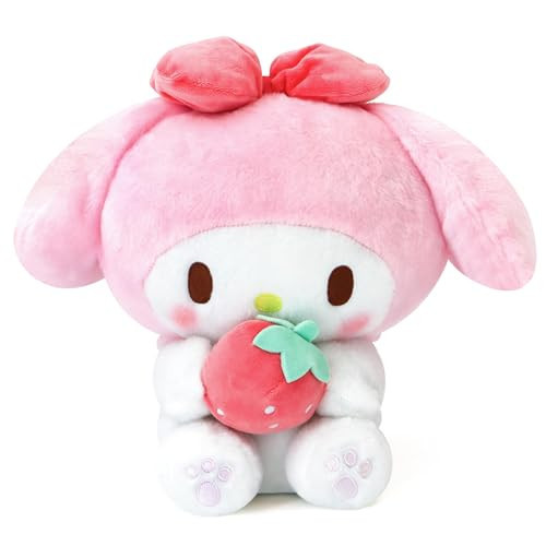Cute Strawberry Pillow Plush Toy, Cute Stuffed Plush Doll, Cartoon Character Toy Pillow Decoration, Children's Birthday Gift (Pink-A) | Amazon (US)