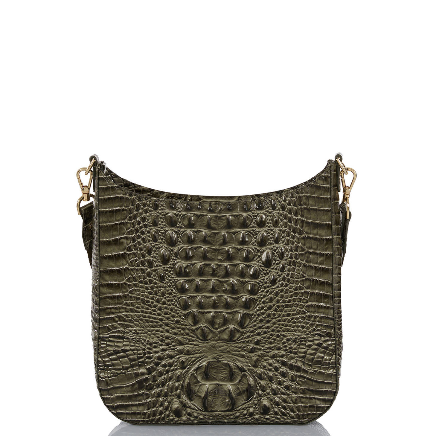 Leia Leather Crossbody | Hunter Melbourne | BRAHMIN | Brahmin