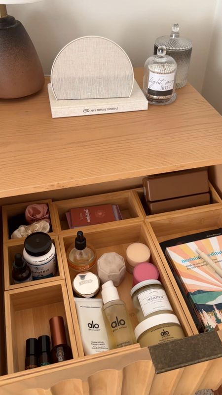 Organize my nightstand with me🤍 ASMR version🙂



I am on a mission to make my home more peaceful and homey, so I am working on a few home organization and home improvement projects a week! My bedside table drawers needed some upgrading, so I bought some Amazon drawer organizers and now everything is neat and has a place!

Those little sticky things are a game-changer for drawer organization, I hate opening my drawer and having all the containers slide around. These actually keep them in place!

I love keeping all my favorite beauty + self care products within reach. Now that this project is done, I am excited to move onto the next: our primary bathroom! It desperately needs some organizing. Once our home is decluttered and organized for spring, we have so many FUN projects that I can’t wait to share too🤍

#homeorganization #organizewithme #drawerorganization #asmrorganize organize with me, organize ideas, home ideas, home inspo, declutter tips


#LTKhome #LTKfindsunder50