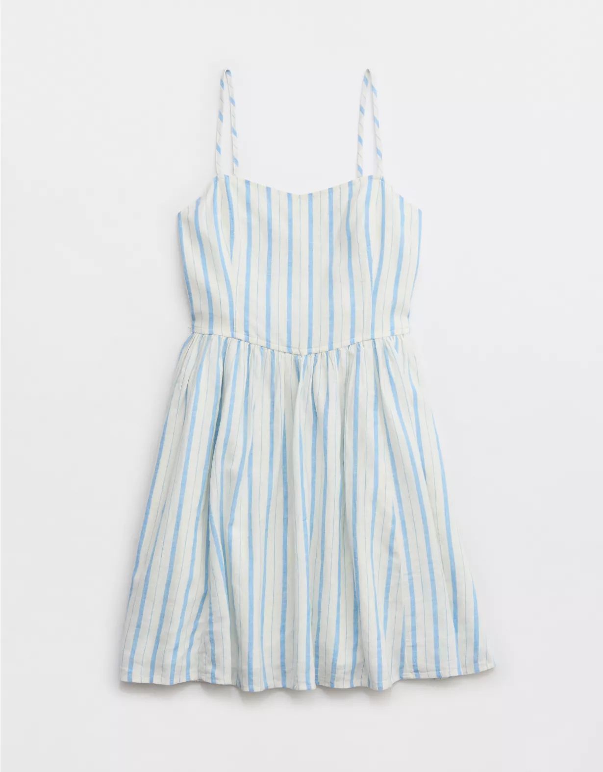 Aerie Love Of Linen Blend Mini Dress | Aerie
