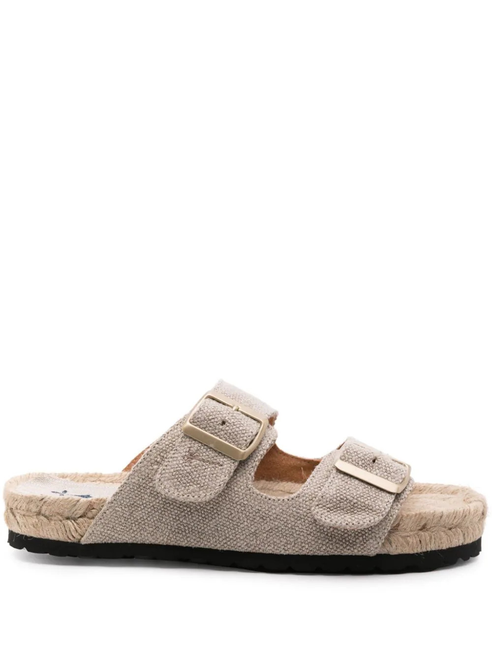 Manebi Nordic double-strap slides - Neutrals | Farfetch Global