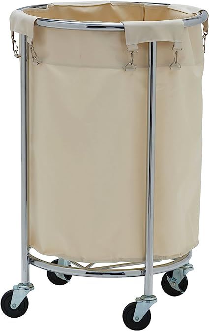 Household Essentials Commercial Round Laundry Hamper | Amazon (US)