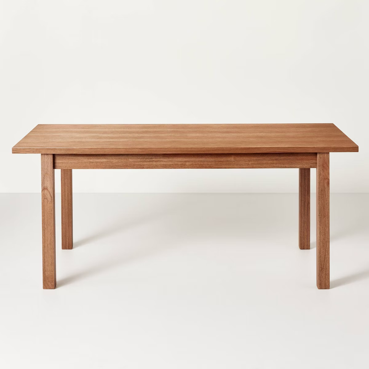 Plank Top Rectangular Wood Dining Table - Aged Oak - Hearth & Hand™ with Magnolia: Rubberwood, ... | Target