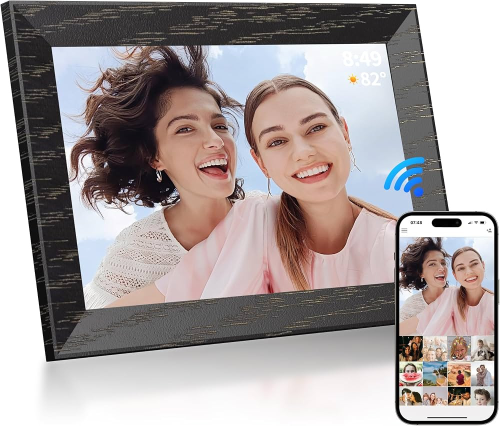Digital Photo Frame 10.1 inch,WiFi Digital Picture Frame,1280x800 IPS Touch Screen 16GB Storage P... | Amazon (CA)