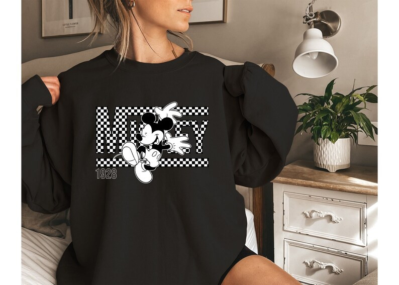 Vintage Retro Mickey Sweatshirt,Vintage Minnie Sweatshirt,Mickey Disney Crewneck,Disney Vacation ... | Etsy (US)