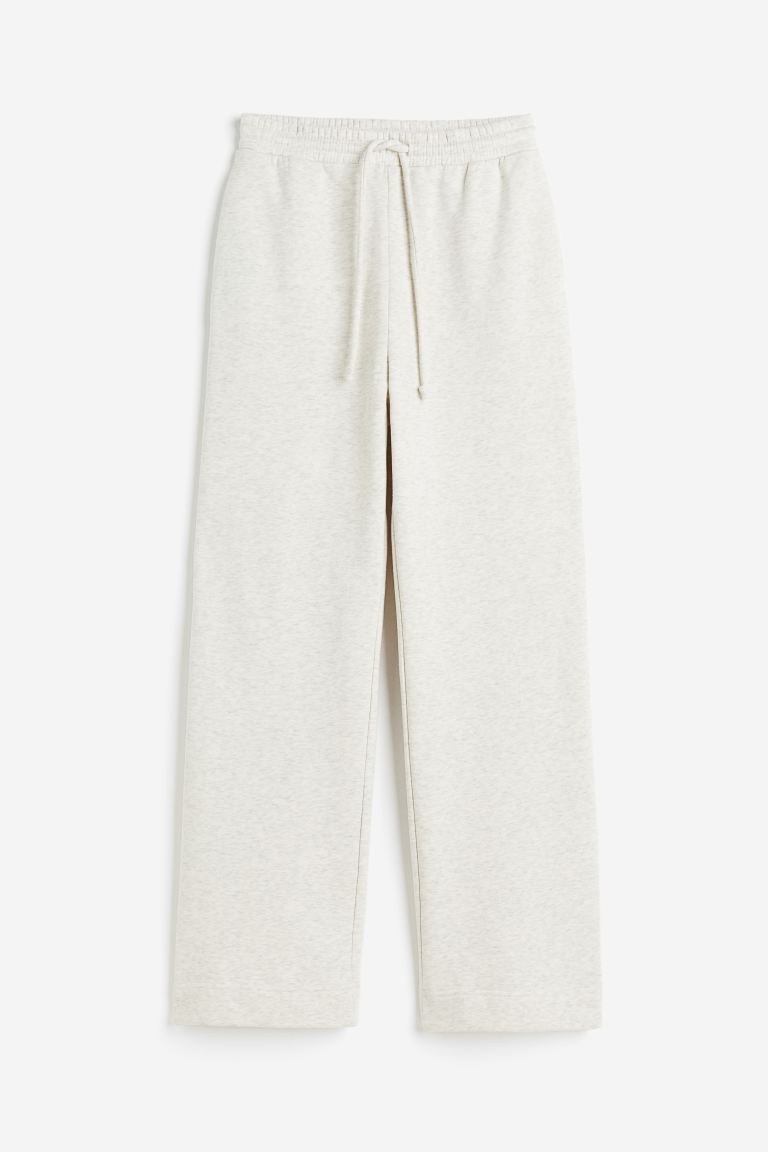 Wide sweatpants - Dark grey - Ladies | H&M GB | H&M (UK, MY, IN, SG, PH, TW, HK)