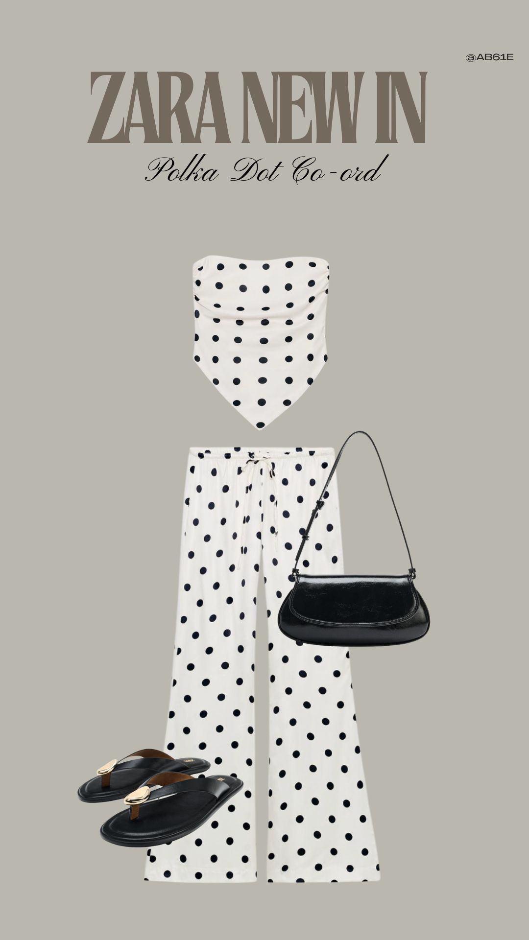 Zara New in Polka dot co-ord! 

Monochrome outfit, black and white outfit, co-ord set, shoulder bag, black sandals, minimal styling, chic holiday outfit, summer evening look, effortless dressing, capsule wardrobe, elevated basics, statement co-ord 

 #LTKuk #LTKsummer #LTKeurope