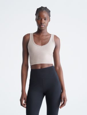 Performance Embrace Low Impact V-Neck Strappy Sports Bra | Calvin Klein | Calvin Klein (US)