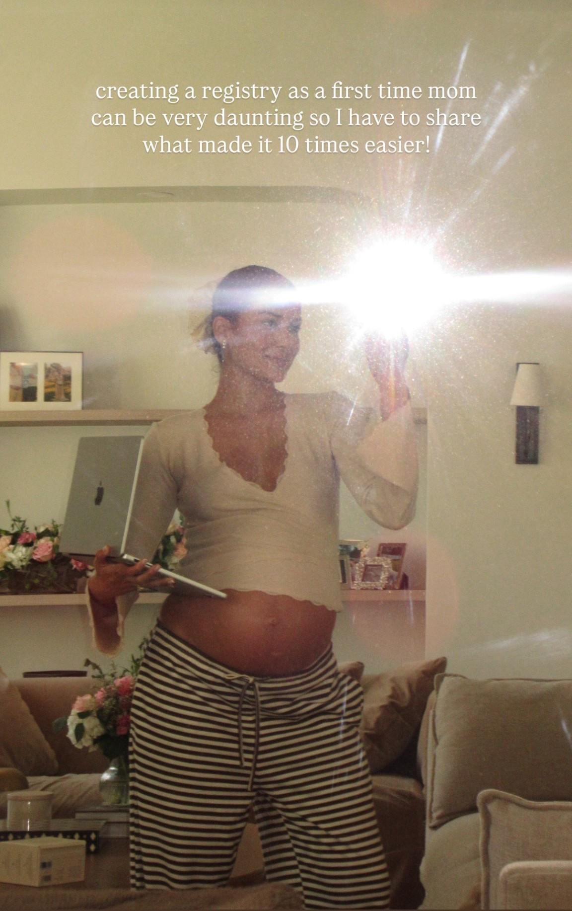 @Bloomingdales is the place to go! They offer guides and lists if you don’t know where to start or how to register, plus they have crazy good perks, like free babymoon planning 🛫 #bloomiespartner