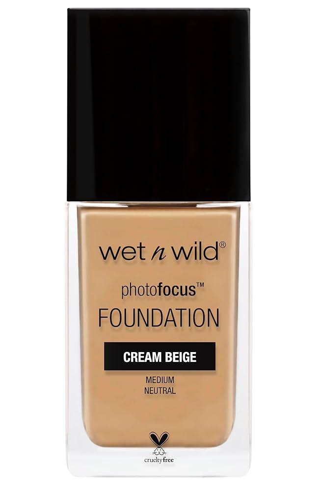 wet n wild Photo Focus Matte Liquid Foundation Cream Beige, Vegan & Cruelty-Free | Amazon (US)