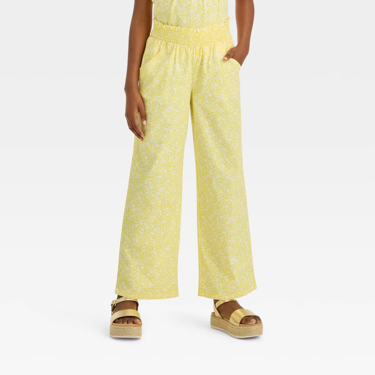 Girls' Pull-On Woven Pants - Cat & Jack™ | Target