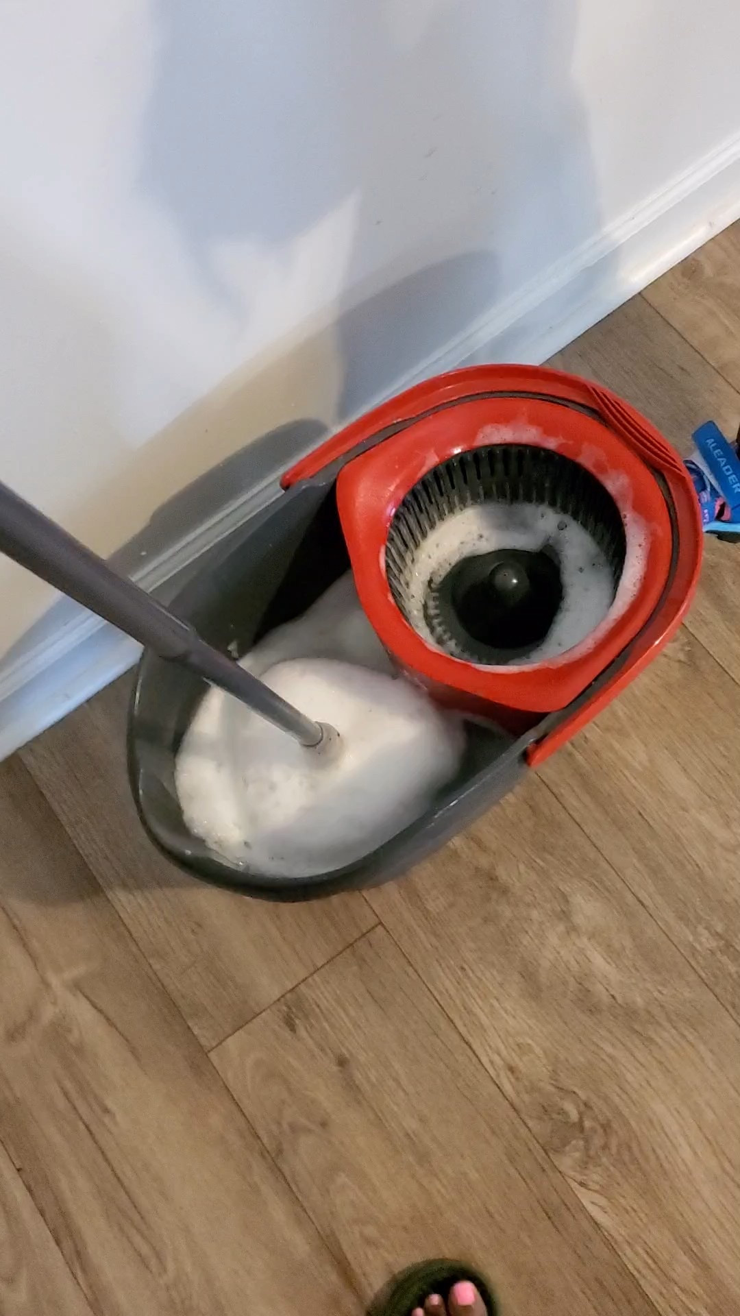 Watching my youngest take the O-Cedar for a spin! Honestly, the foot pedal wringing is the best feature ever designed for a mop. Clean floors + happy kids = a win for me.
Click the link to shop my cleaning favorites!
#LTKunder50 #HomeOrganization #DeepCleaning 

#LTKmomlife #LTKdayinmylife #LTKHome