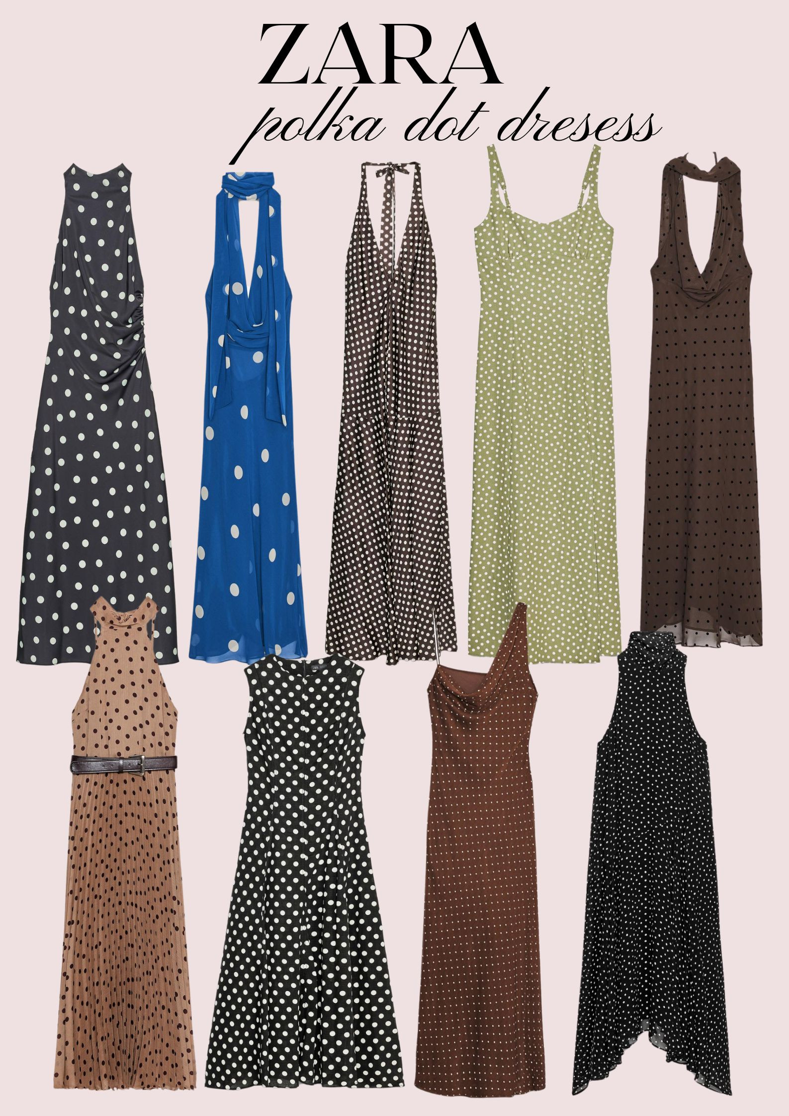 Zara Polka Dot Dresses 

 #LTKdeutschland #LTKkleider #LTKsummer