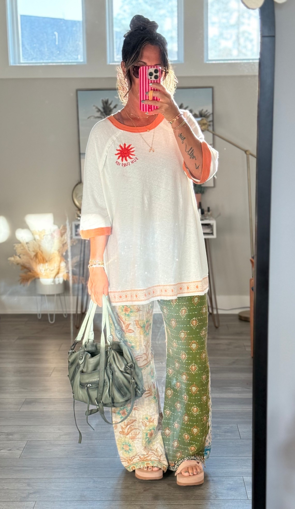 fun friday fitcheck 
LOOPY PHONE CASE : use code : THEWILLTOCHOOSE 

wearing small top 


#LTKmomlife #LTKootd #LTKOver40