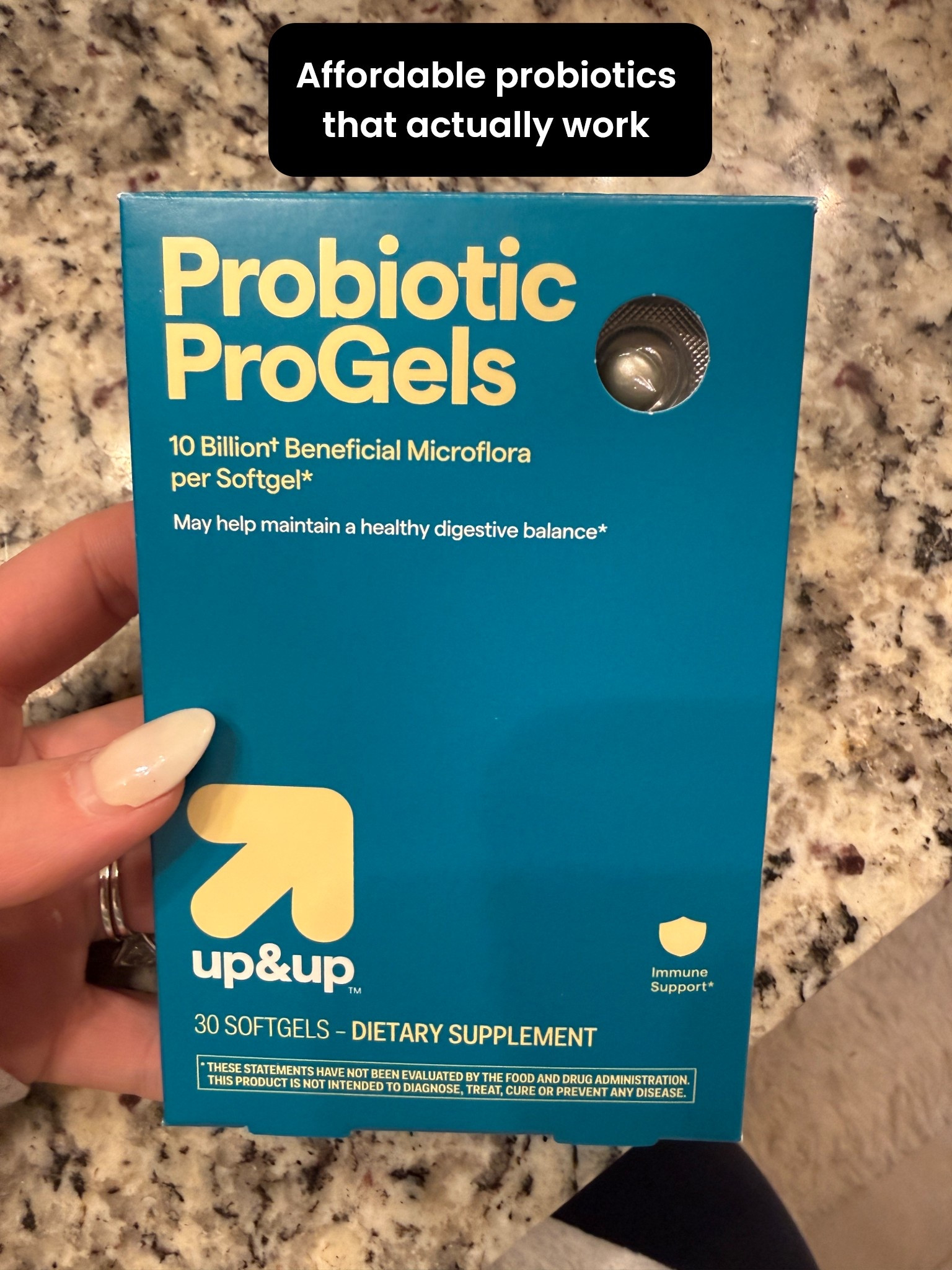Affordable probiotic that actually works for bloating! 👏🏼
Probiotic, supplement, health, skincare, target 

#LTKdayinmylife #LTKselfcare #LTKmorningroutine