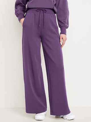 Extra High-Waisted Dynamic Fleece Wide-Leg Sweatpants | Old Navy (US)
