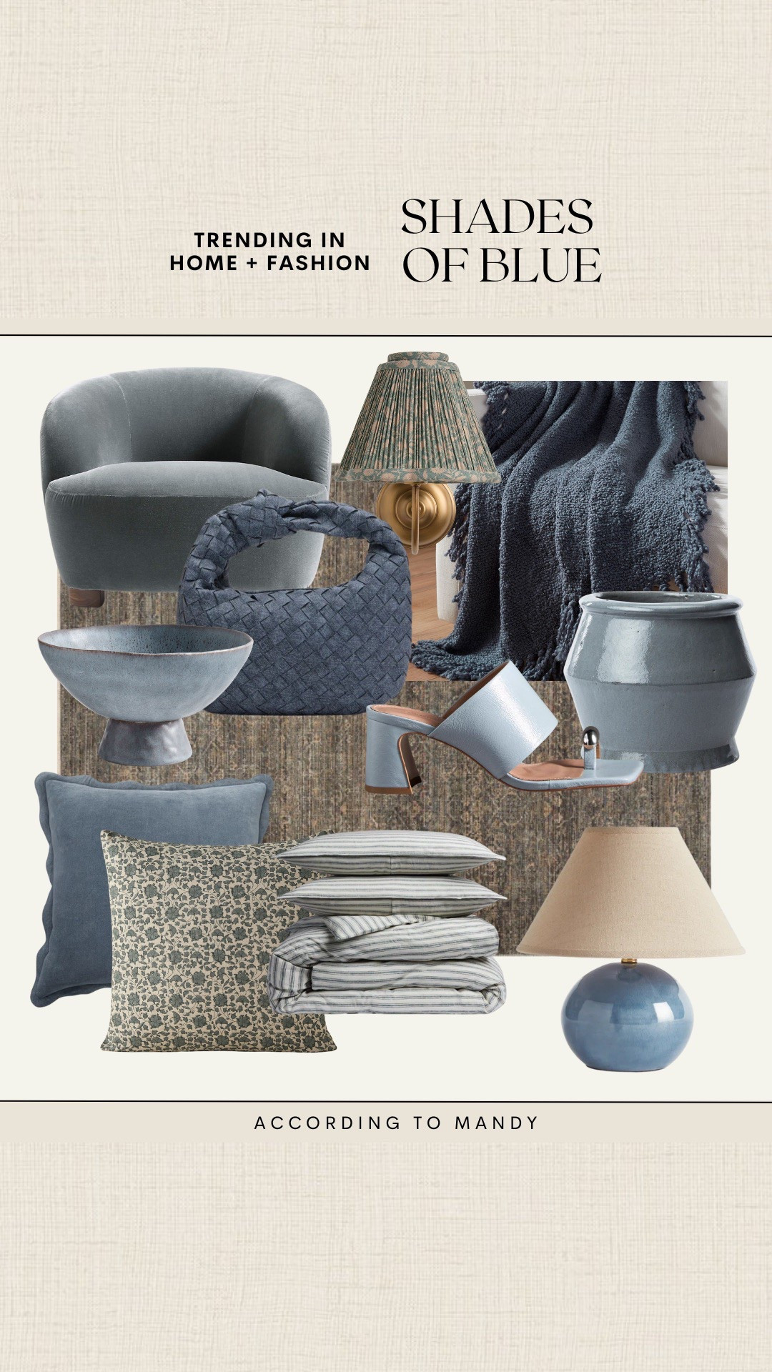 Trending in Home + Fashion - Shades of Blue!

blue, home trends, fashion trends, spring 2025 trends, summer 2025 trends, blue home decor 

#LTKStyleTip #LTKHome #LTKSeasonal
