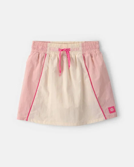 Girls Colorblock Skort - Ivory/Pink | Carter's | Carter's Inc