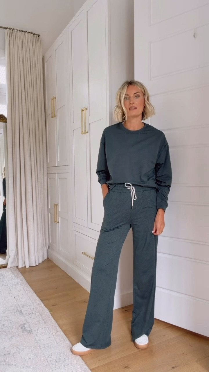 This deep green shade is so pretty and perfect for fall! I can’t wait to layer this for a chic look when it gets cooler! Definitely grab Vuori pieces if you haven’t yet😍 wearing M in crewneck and S in pants. @Vuori US #vuoripartner

Loverly grey, matching lounge set, pant and tee set, casual everyday outfit, work from home look, travel outfit ideas

#LTKSeasonal #LTKTravel