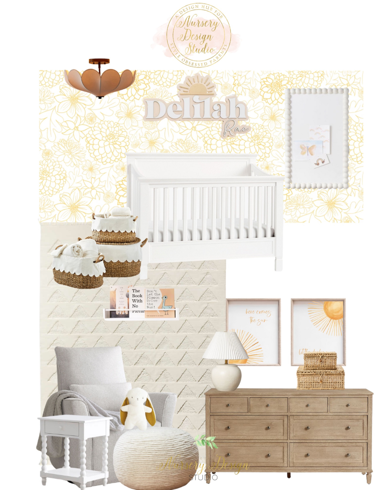 Bright and happy baby nursery inspiration, yellow decor, nursery decor, nursery art glider, dresser

#LTKhome #LTKbaby #LTKbump