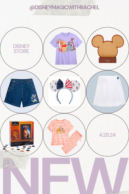 New on the Disney store
My favorities 4.29.24