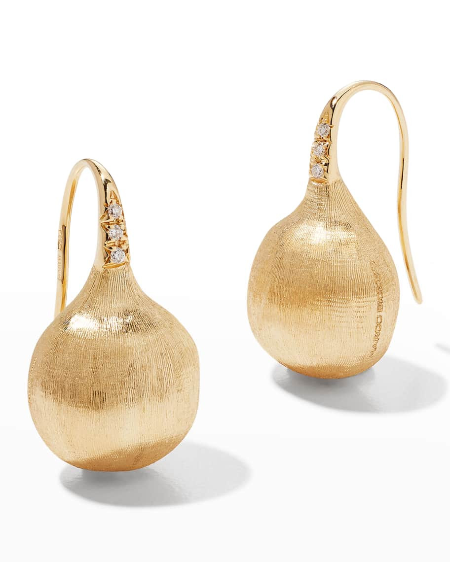 Africa 18k Diamond Drop Earrings | Neiman Marcus