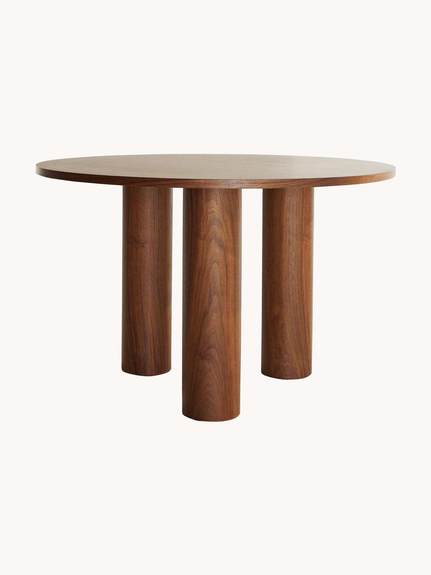 Mesa redonda de madera Colette, Ø 120 cm | Westwing EU