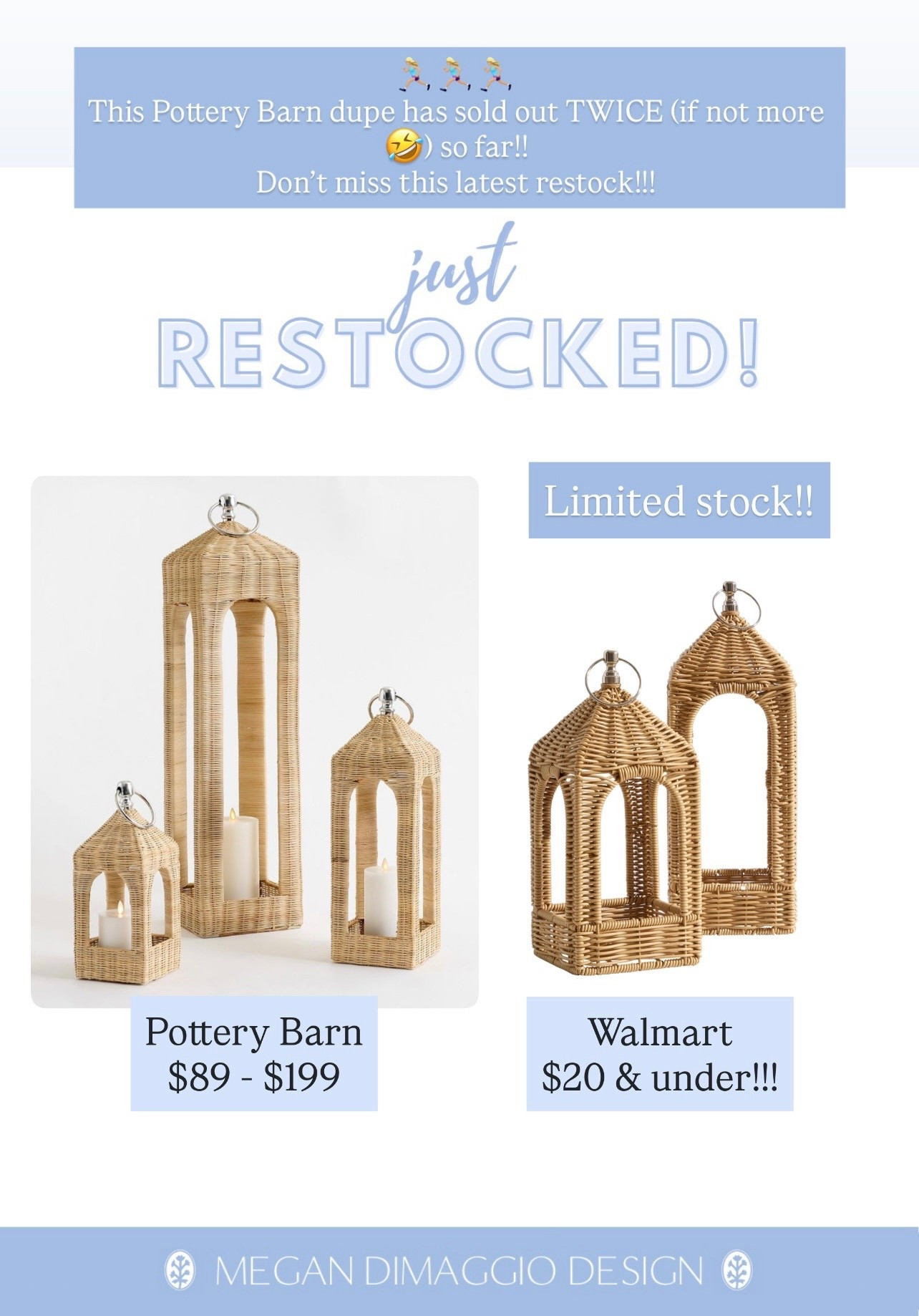 HIGH SELLOUT RISK AGAIN!! Pottery barn dupe outdoor lantern restock!!! 🏃🏼‍♀️🏃🏼‍♀️🏃🏼‍♀️

#LTKHome #LTKSaleAlert