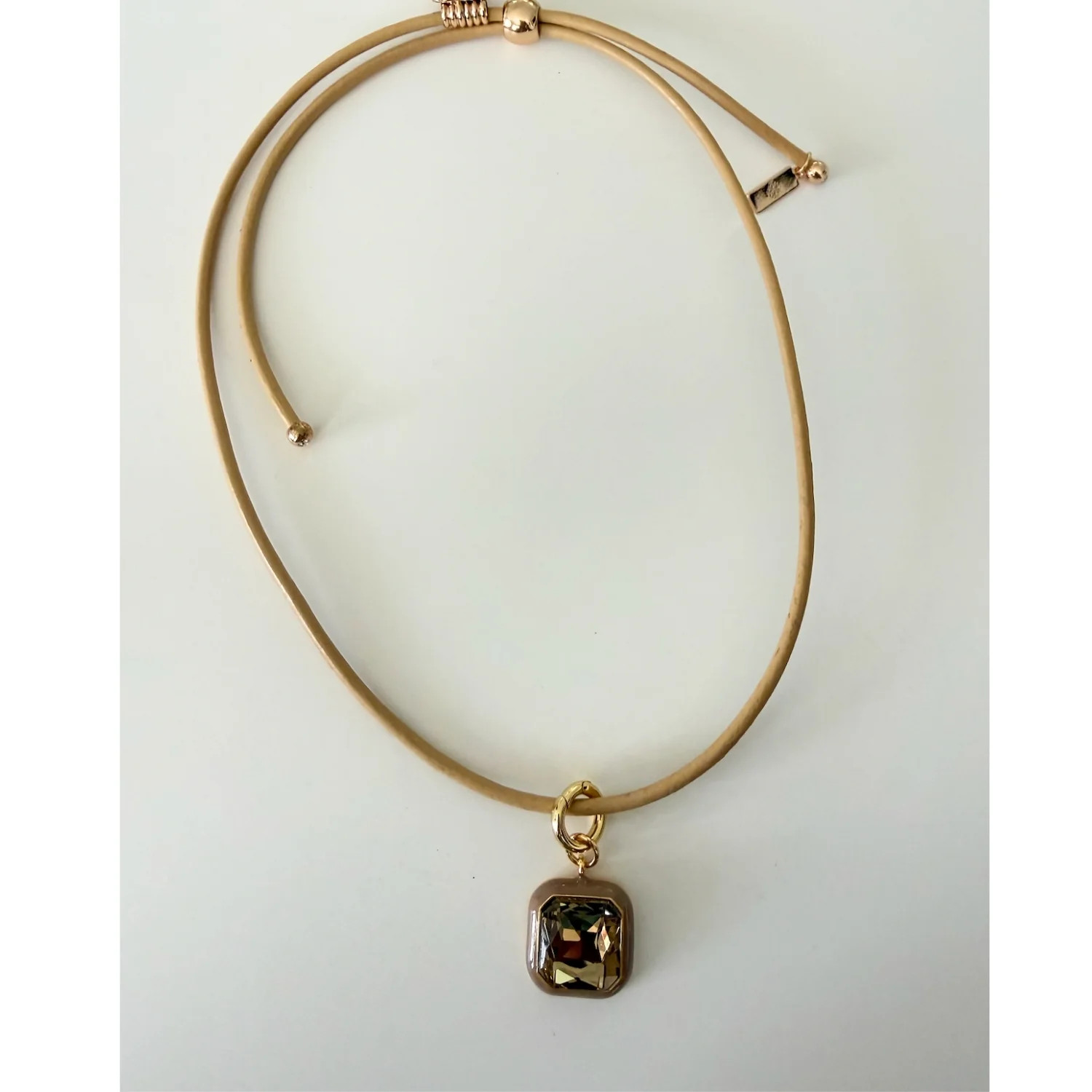 Aurora Pendant Necklace - Tan PREORDER ships 9/28 | Smith and Co. Jewel Design