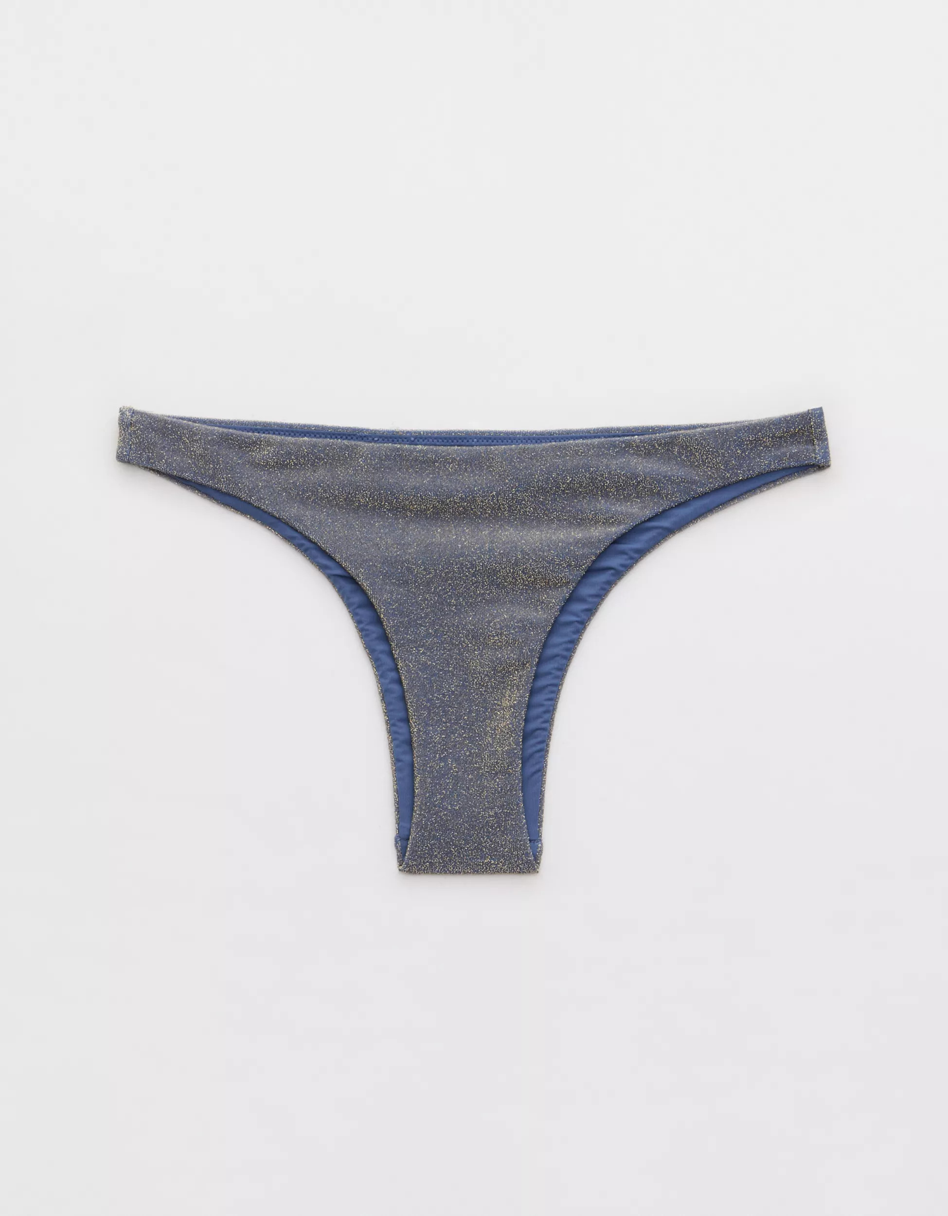 Aerie Sparkle Cheekiest Bikini Bottom | Aerie