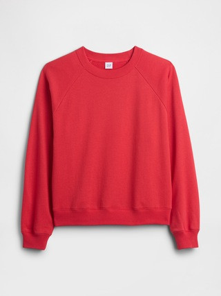 Relaxed French Terry Crewneck Sweatshirt | Gap Factory