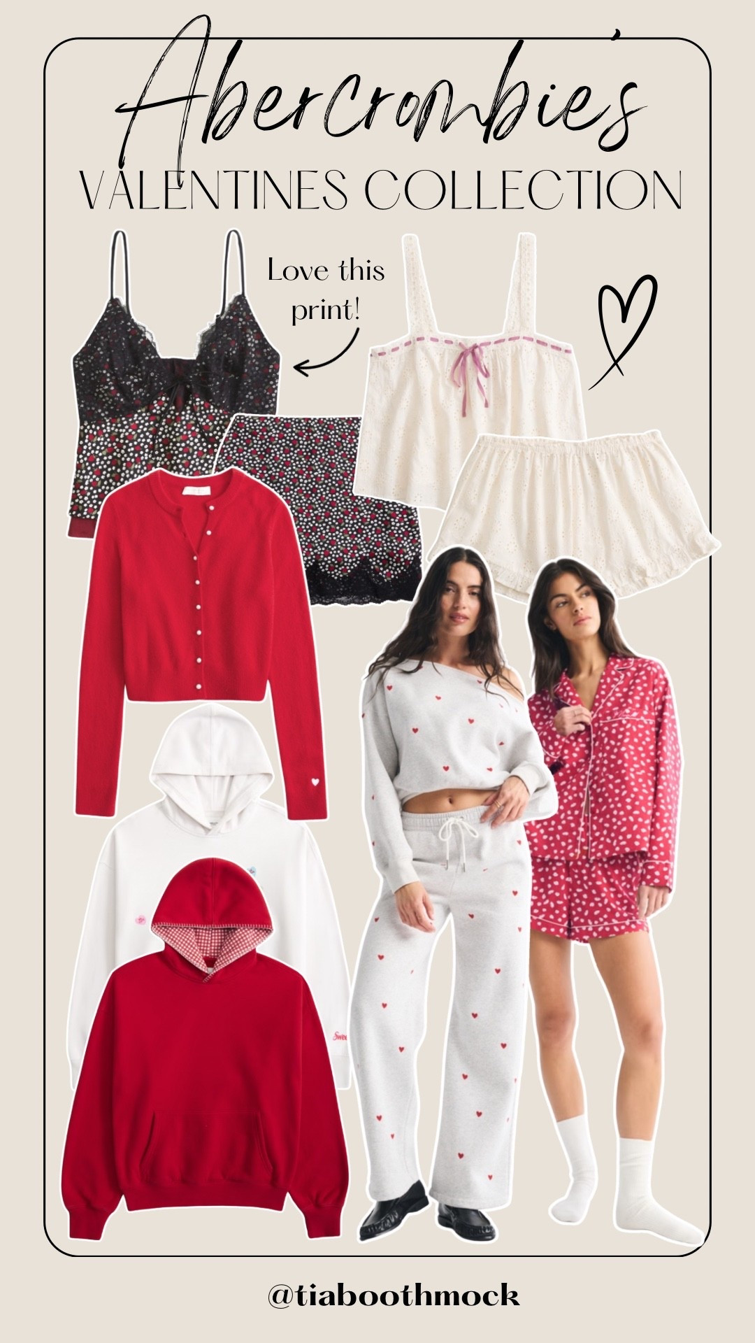 Abercrombie just dropped their new Valentines collection 😍 Use “AF20” on the app to get almost everything 20% off!

#LTKSaleAlert #LTKSeasonal #LTKValentine