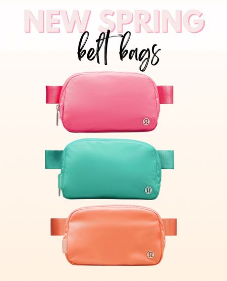 New neon color belt bags for spring! Spring outfit, travel outfit, swim must have 

#LTKfindsunder100 #LTKtravel #LTKitbag