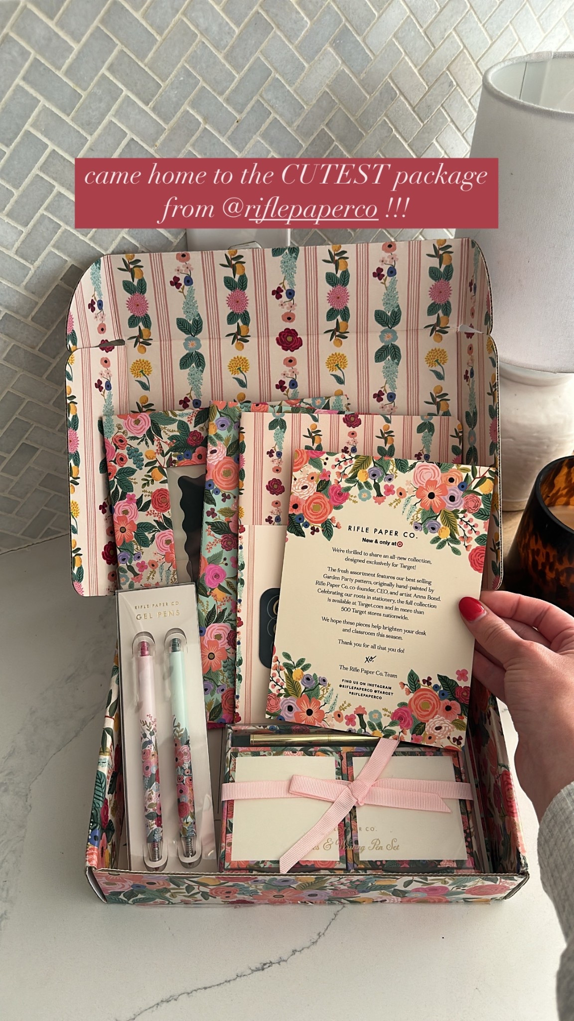 the cutest goodies from Rifle Paper Co! 