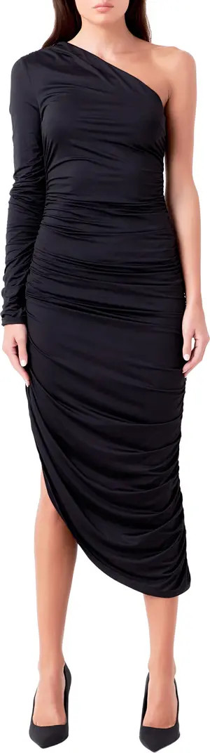 Endless Rose One-Shoulder Asymmetric Hem Cocktail Dress | Nordstrom | Nordstrom