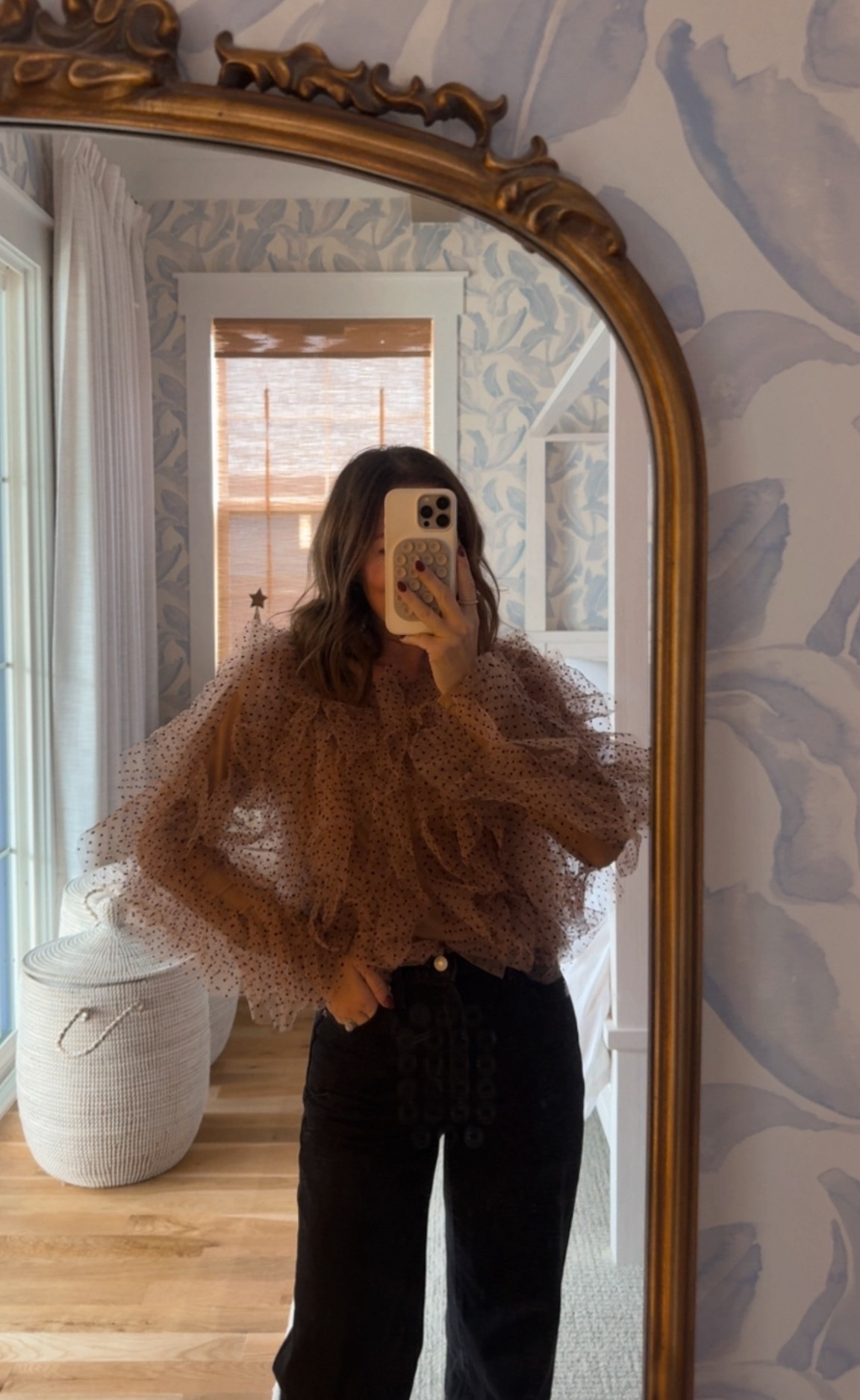 size medium in top
26 in jeans 

#LTKootd #LTKFindsUnder100