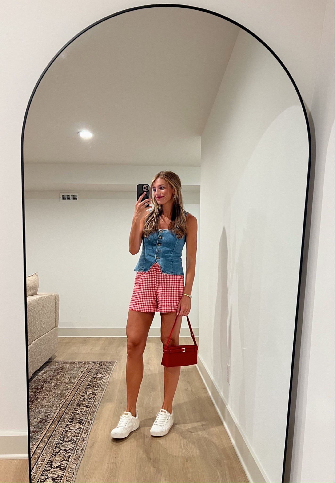The perfect patriotic look without being over the top ❤️ These pieces are easy to mix and match all summer long!

Vest: Small

#LTKootd #LTKTravel #LTKgrwm