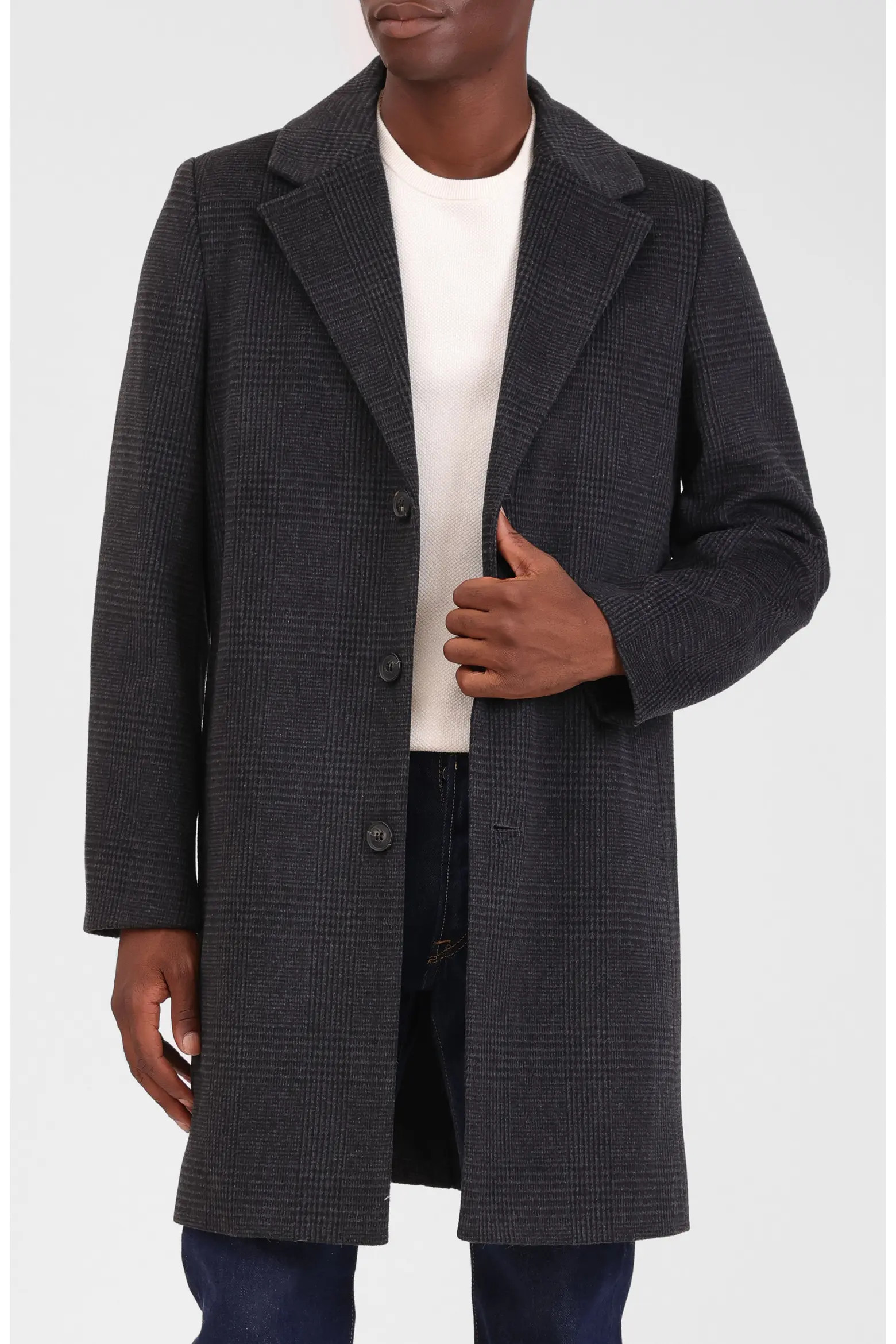 Houndstooth Topcoat (Men) | Nordstrom | Nordstrom