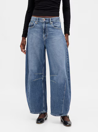High Rise Horseshoe Jeans | Gap (US)