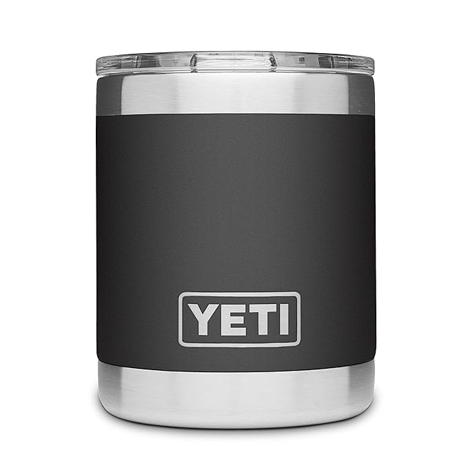 YETI Rambler Stainless Steel Vacuum Insulated Tumbler with Lid | Amazon (US)