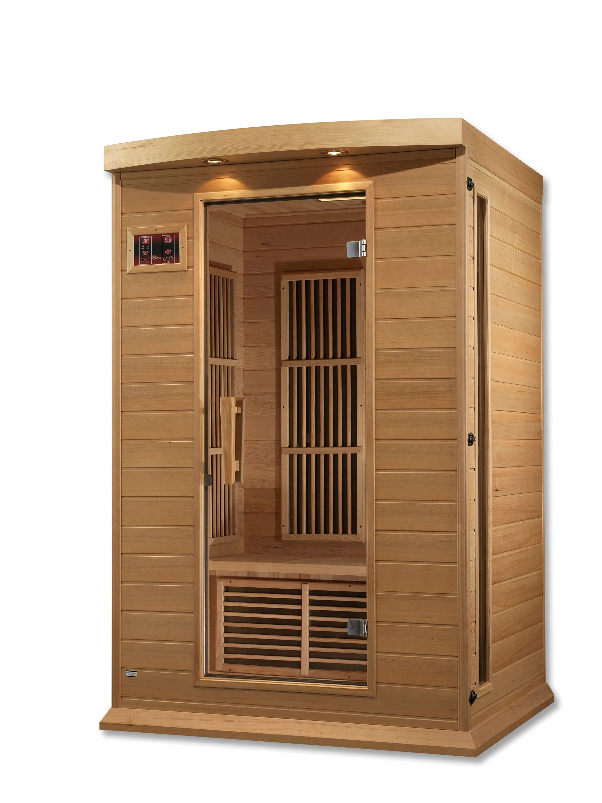 Dynamic Infrared Maxxus 2 Person FAR Infrared Sauna & Reviews | Wayfair | Wayfair North America